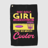 Schijf Golf is cool Golfhanddoek (Voorkant)