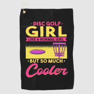 Schijf Golf is cool Golfhanddoek
