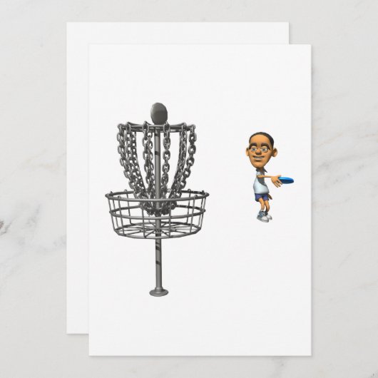 Schijf Golf Kaart (Voorkant / Achterkant)