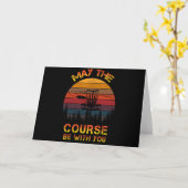 Schijf Golf kan de cursus bij u Frolf zijn Kaart (Gele Bloem)