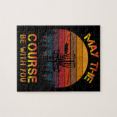 Schijf Golf kan de cursus bij u Frolf zijn Legpuzzel (Horizontaal)