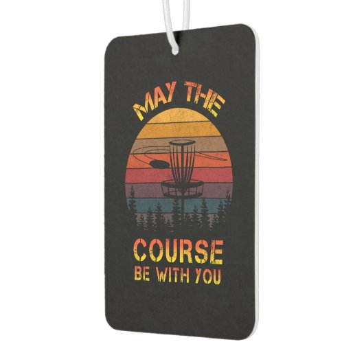 Schijf Golf kan de cursus bij u Frolf zijn Luchtverfrisser (Links)