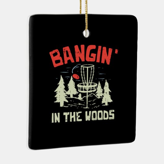 Schijf Golf Keramisch Ornament (Rechts)