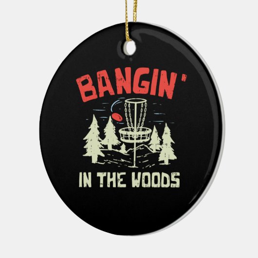 Schijf Golf Keramisch Ornament (Links)