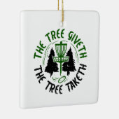 Schijf Golf Keramisch Ornament (Rechts)