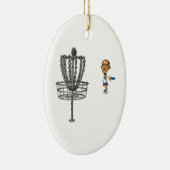 Schijf Golf Keramisch Ornament (Rechts)