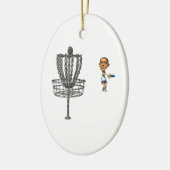 Schijf Golf Keramisch Ornament (Links)