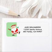 Schijf Golf Kerstvakantie Label (Insitu)