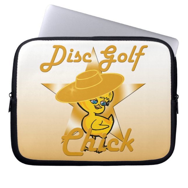 Schijf Golf Laptop Sleeve (Voorkant)