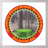 Schijf Golf Logic #1 Poster (Voorkant)