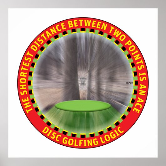Schijf Golf Logic #1 Poster (Voorkant)