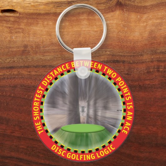 Schijf Golf Logic #1 Sleutelhanger (Voorkant)