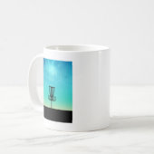 Schijf Golf mandje Koffiemok (Voorkant links)