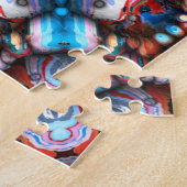 Schijf-Golf-mandje Legpuzzel (Zijkant)