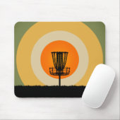 Schijf-Golf-mandje Muismat (Met muis)