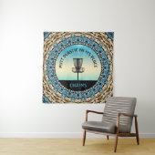 Schijf Golf mandje Wandkleed (In situ)