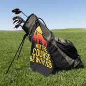 Schijf Golf met jou Golfhanddoek (Groen)