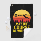 Schijf Golf met jou Golfhanddoek (Insitu)