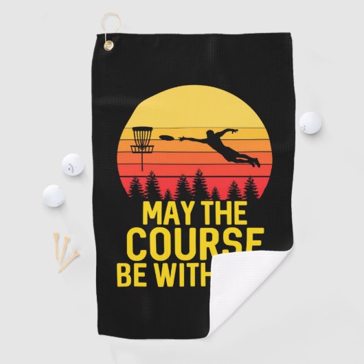 Schijf Golf met jou Golfhanddoek (Insitu)