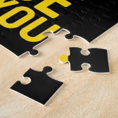 Schijf Golf met jou Legpuzzel (Zijkant)