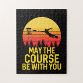 Schijf Golf met jou Legpuzzel (Verticaal)