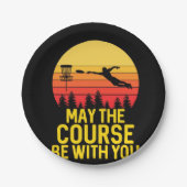 Schijf Golf met jou Papieren Bordje (Voorkant)