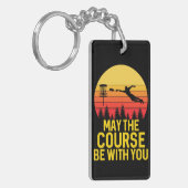 Schijf Golf met jou Sleutelhanger (Voorkant Links)