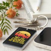 Schijf Golf met jou Sleutelhanger (Voorkant Rechts)