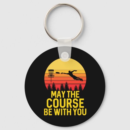 Schijf Golf met jou Sleutelhanger (Voorkant)