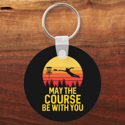 Schijf Golf met jou Sleutelhanger (Voorkant)