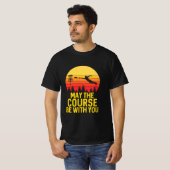 Schijf Golf met jou T-shirt (Voorkant volledig)