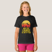 Schijf Golf met jou T-shirt (Voorkant volledig)