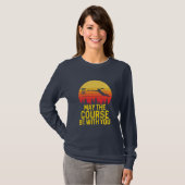Schijf Golf met jou T-shirt (Voorkant volledig)