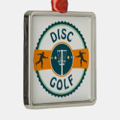 Schijf Golf Metalen Ornament (Rechts)