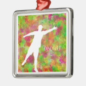 Schijf Golf Metalen Ornament (Links)