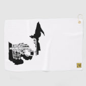 Schijf golf Michigan - handdoek voor je discgolf t (Horizontaal)