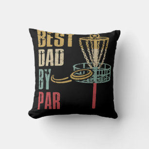Schijf Golf Pa beste vader op papier Kussen