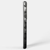 Schijf Golf Pens Black en White Samsung Galaxy Hoesje (Rechterkant)