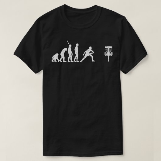 Schijf Golf Player Design I Evolution T-shirt (Design voorkant)