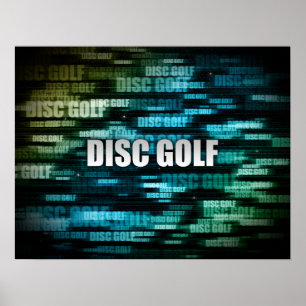Schijf Golf Poster
