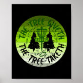 Schijf Golf Poster (Voorkant)