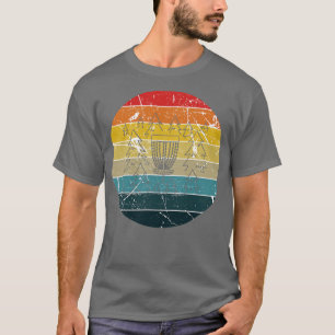 Schijf Golf Retro T-shirt