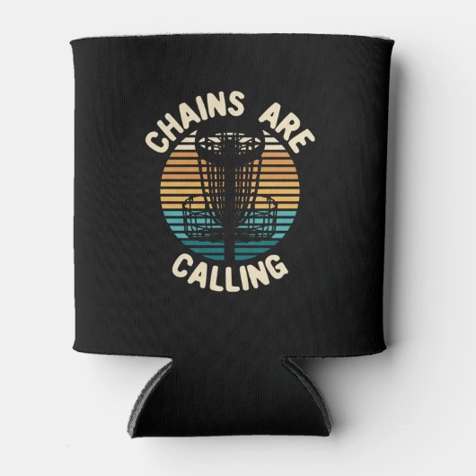 Schijf Golf-schijf Golf-mandje Blikjeskoeler (Voorkant)