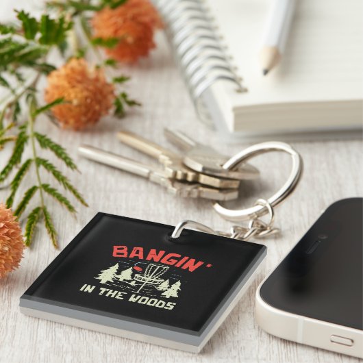 Schijf Golf Sleutelhanger (Voorkant Rechts)