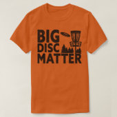 Schijf Golf Sport Frisbee Player Flying Disk T-shirt (Design voorkant)