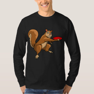Schijf Golf Squirrel Frolf Frisbee Golf Disk T-shirt