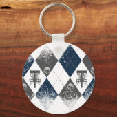 Schijf-Golf-stijlontwerp Sleutelhanger (Voorkant)