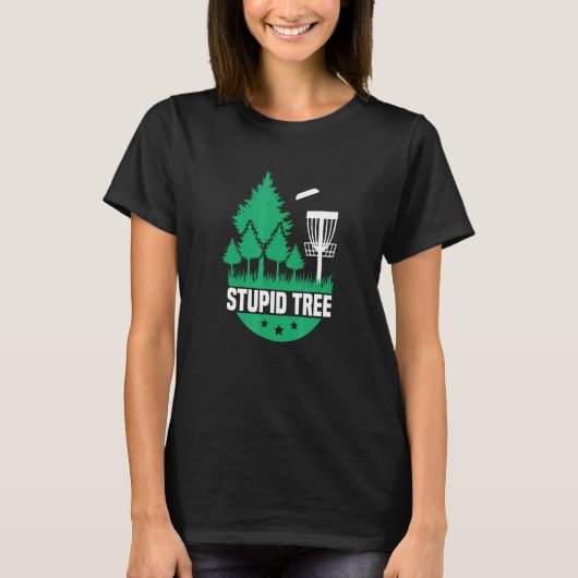 Schijf Golf Stompen Boom Golf 1 T-shirt (Voorkant)