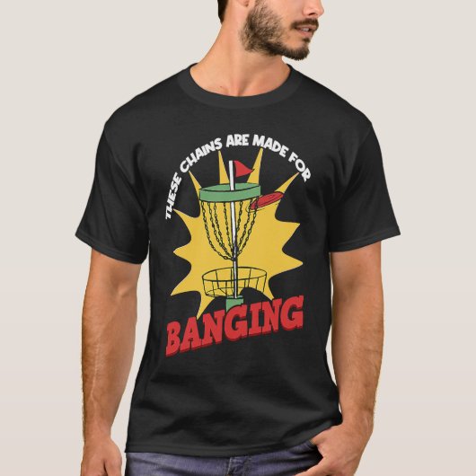 Schijf Golf T-shirt (Voorkant)