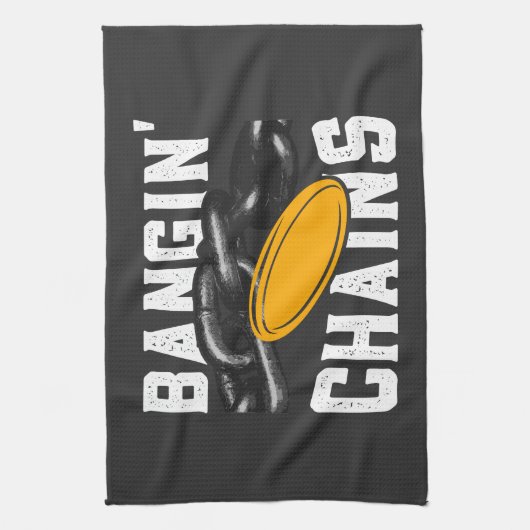 Schijf Golf Theedoek (Verticaal)